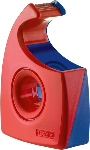 Tesa handabroller rot blau - tesa, rot-blau
